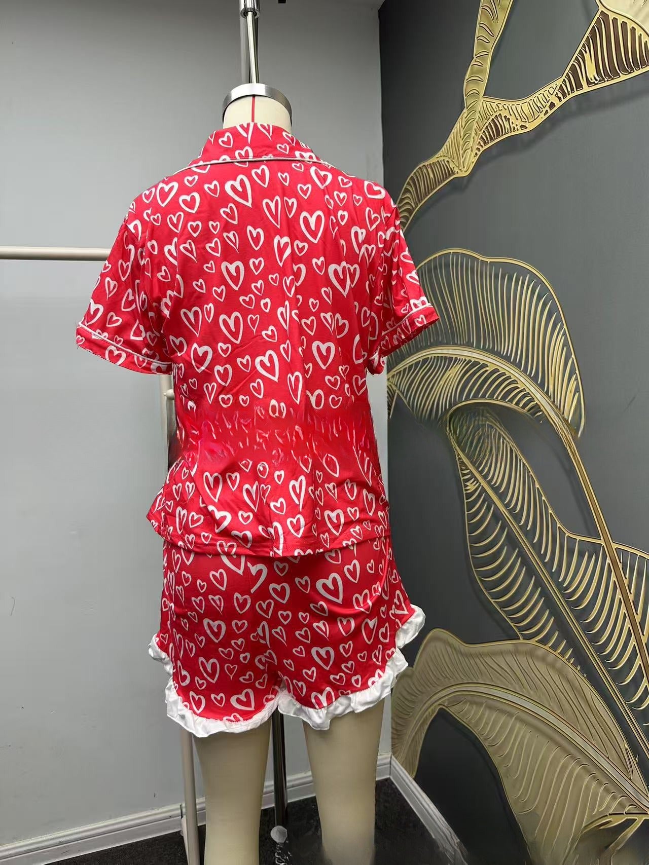 Valentine's Day Love Homewear Pajama Set