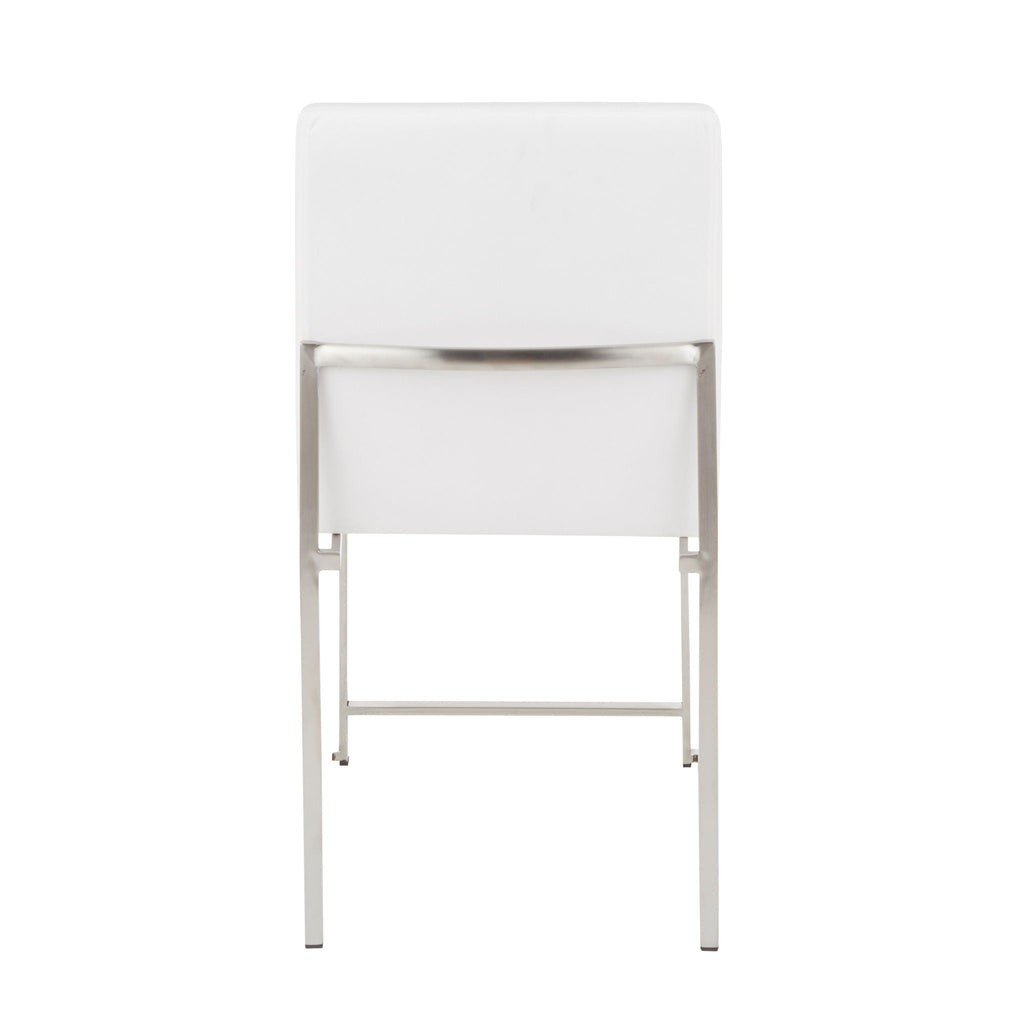 Fuji - Contemporary Modern Elegance High Back Dining Chair (Set of 2)