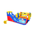 7-in-1 Inflatable Water Park with Slide, Pool, And Bounce House (SAK74216)