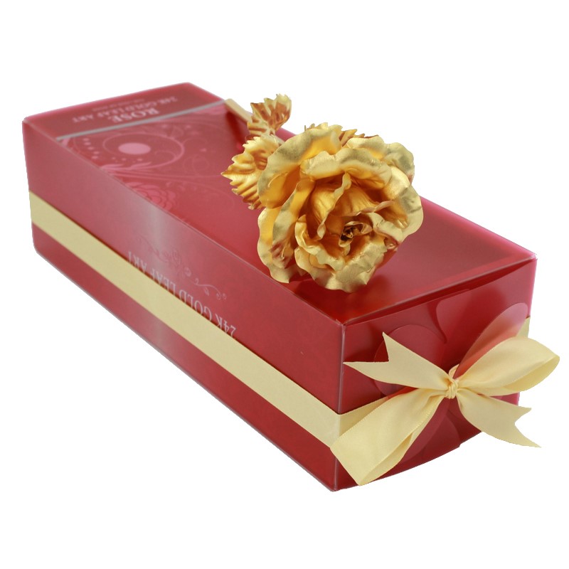 Gold Foil Rose Creative Valentine's Day Gift
