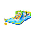 9-In-1 Inflatable Bounce House With Pool, Sprinkler, And Water Gun (SAK98154)