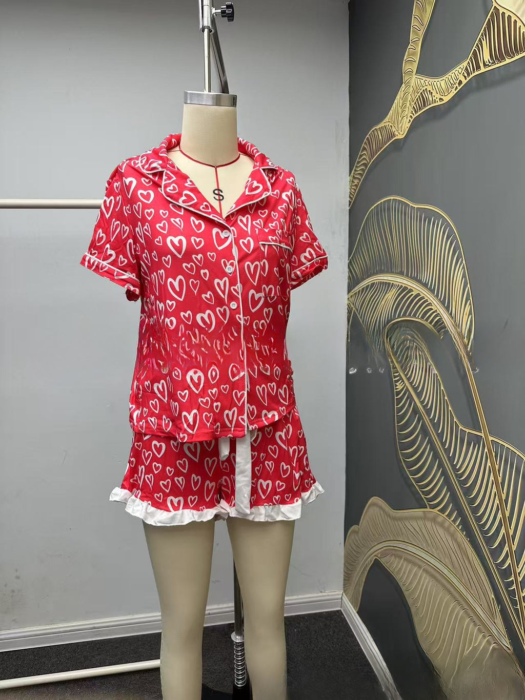 Valentine's Day Love Homewear Pajama Set