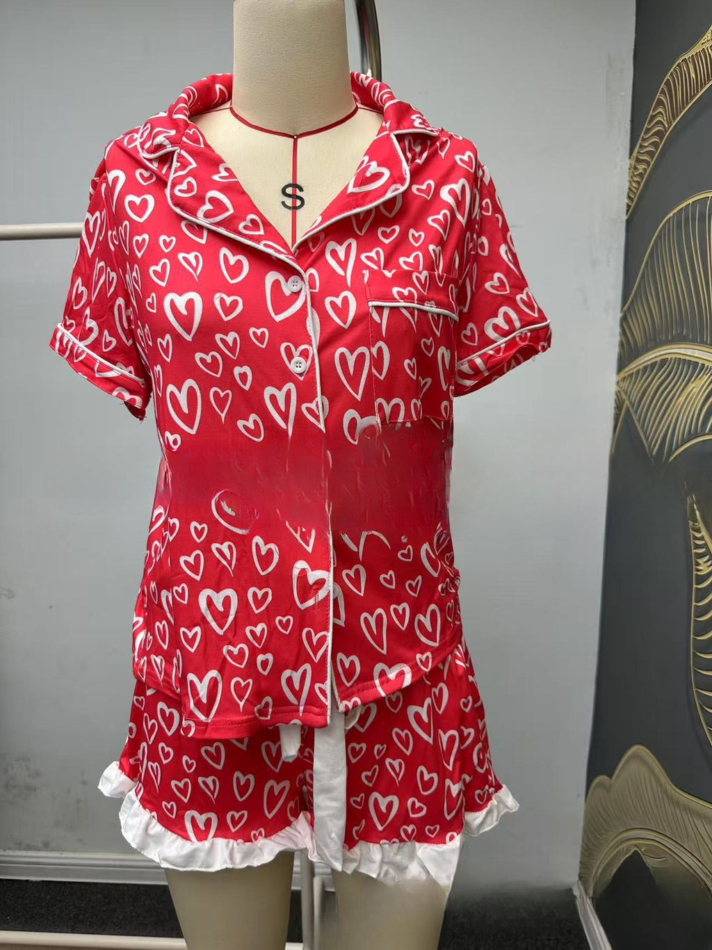 Valentine's Day Love Homewear Pajama Set